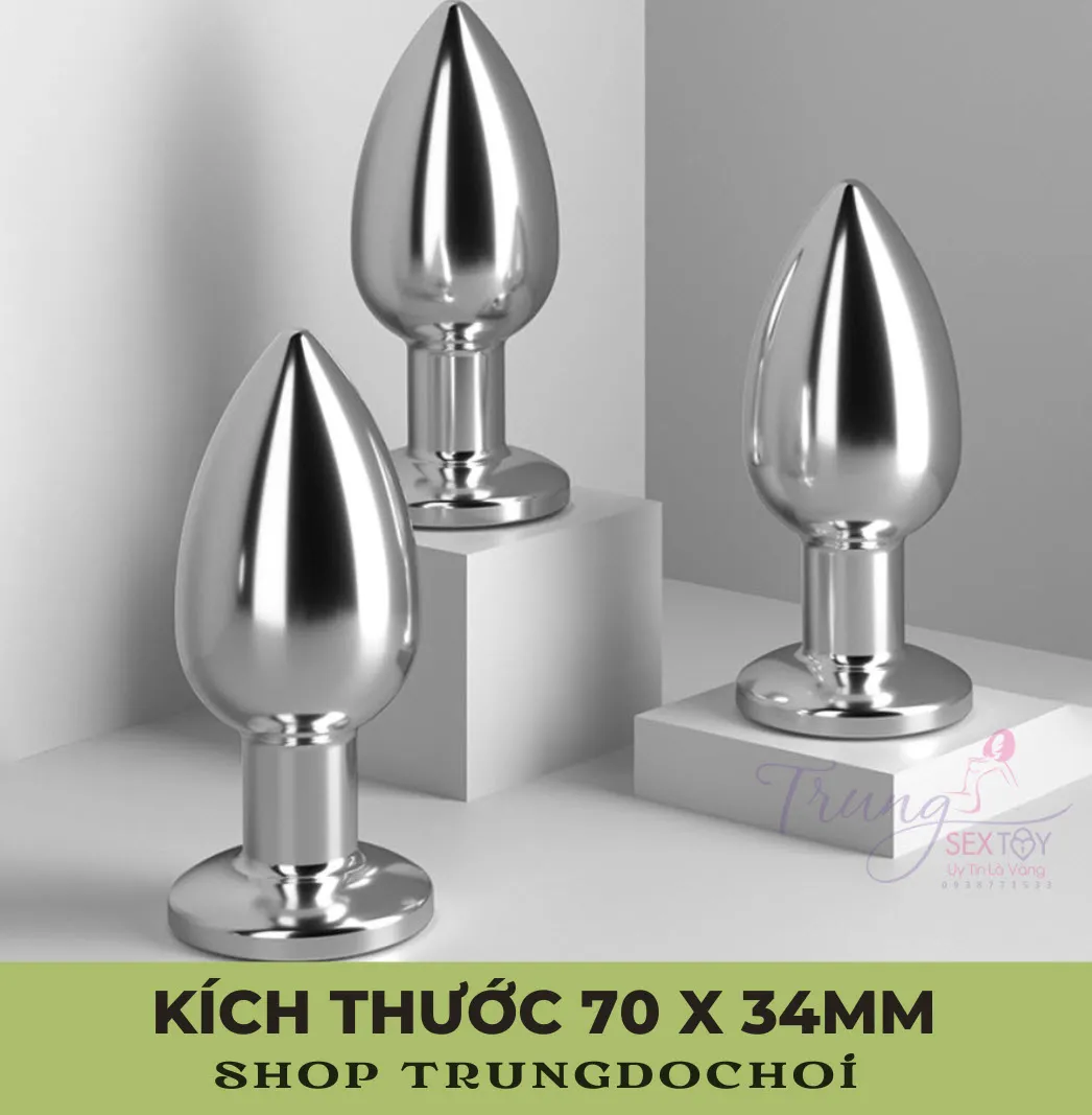 Remote Control Metal Anal Plug 10 Vibration Modes — photo 2