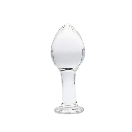 Transparent Glass Anal Plug High Quality Stimulator for Gay