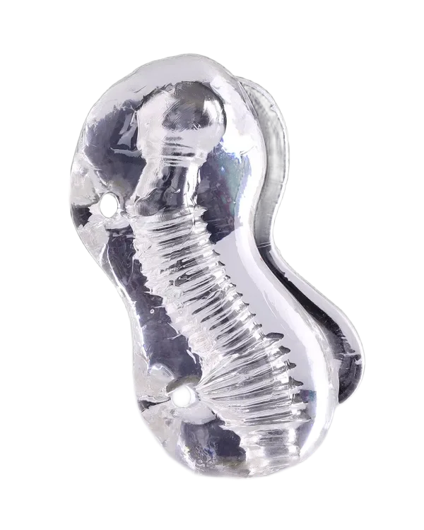 Transparent male masturbator cup training intimate pleasure