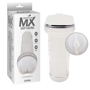 Transparent MX Grip Realistic Male Masturbator