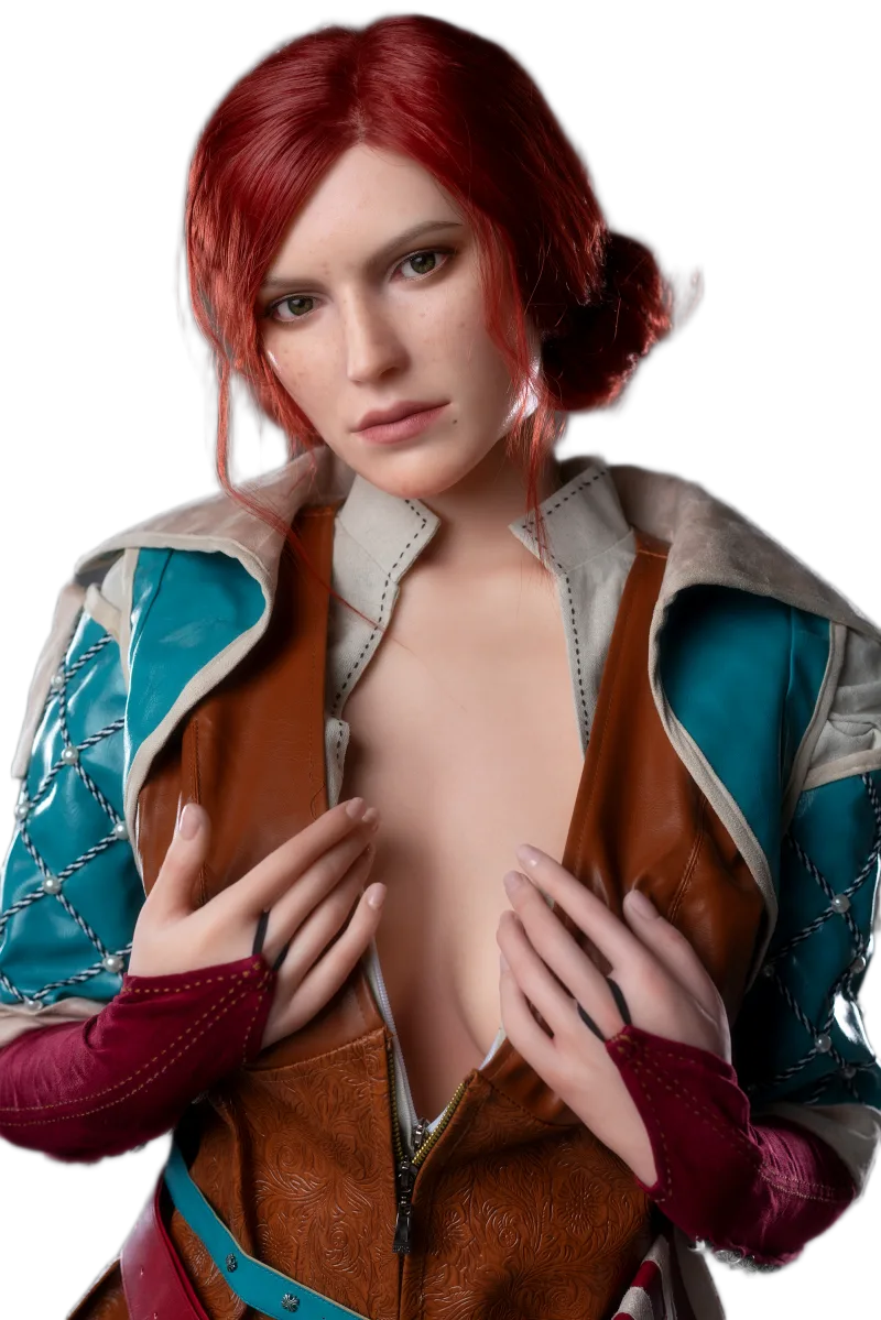 Triss Merigold Witcher Realistic Silicone Sex Doll 168cm