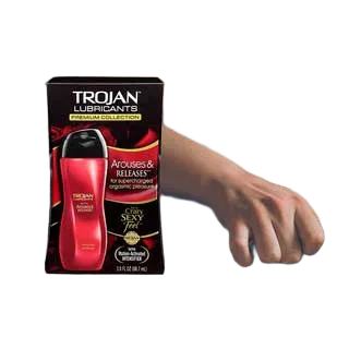 Trojan Arouses Strawberry Lubricant Gel Stimulating 50ml