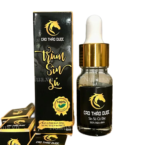 Trum Sin Su Herbal Liquid Delay Spray for Premature Ejaculation
