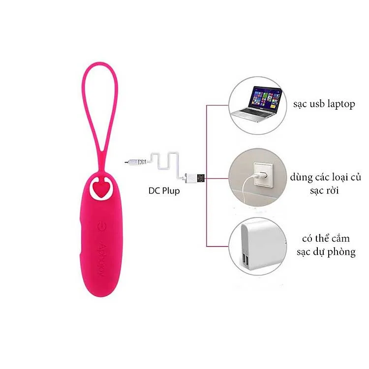 Aphojoy Rechargeable Vibrating Egg 7 Modes for Female Pleasure — photo 4