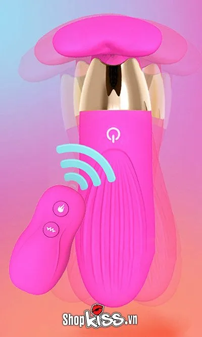 Whale Remote-Controlled Warming Vibrating Egg for Women — photo 7