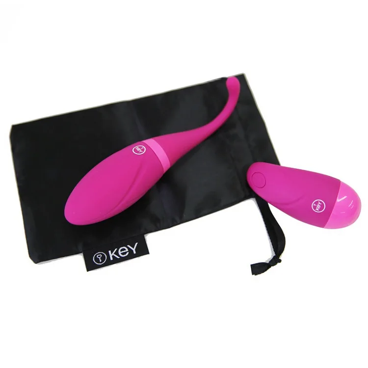 KEY Remote Control Premium Silicone Female Vibrating Egg — photo 4