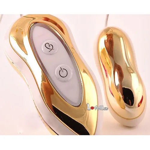 Golden Luxury Vibrating Egg - 7 Modes, Waterproof, Compact — photo 2