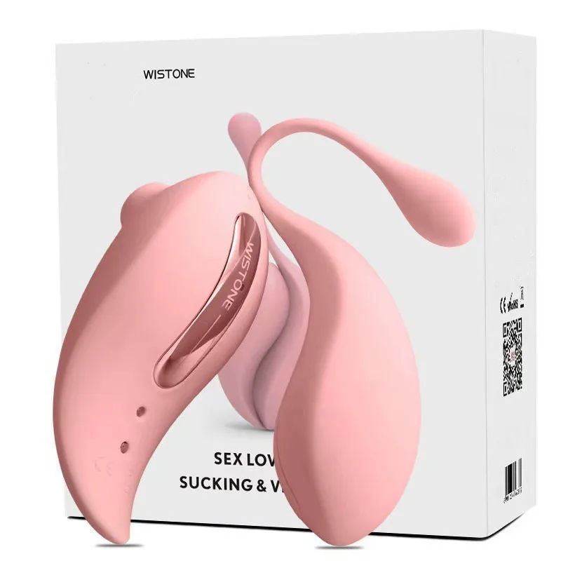 WISTONE Dual-Headed Vibrator Remote Control Silicone — photo 3