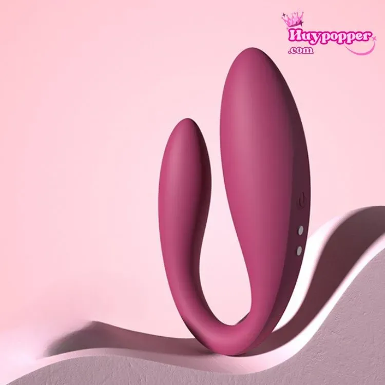Premium C-Shaped Dual Vibe Silicone Soft Massager — photo 4