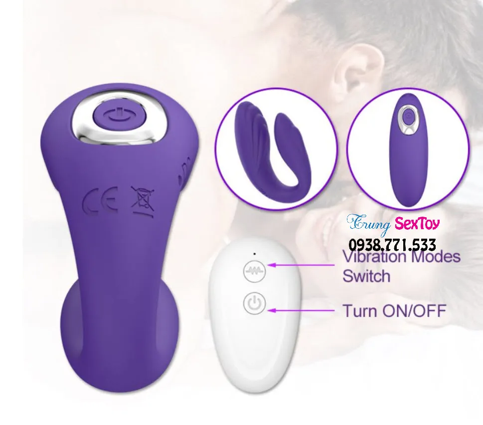 U-Shaped Vibrator Dual Motors USB Rechargeable — photo 2