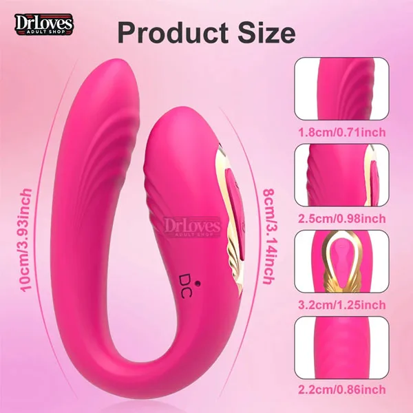 U-Shape Remote Control Waterproof Vibrating Egg — photo 3