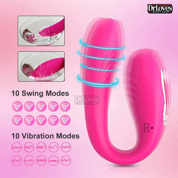 U-Shape Remote Control Waterproof Vibrating Egg — photo 4