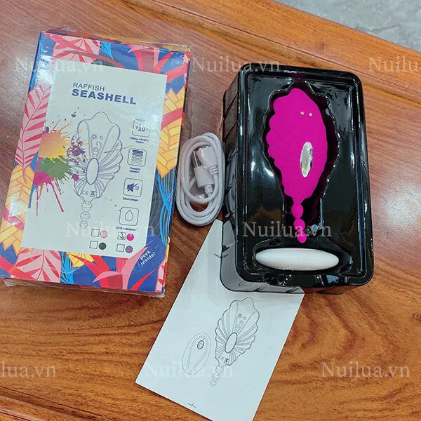 Raffish Seashell Remote Control Clitoral Massage Egg — photo 5