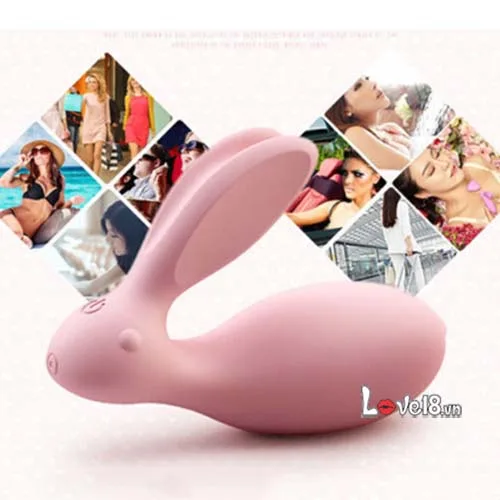 Rabbit G-Spot Vibrating Egg Pink 8 Modes Waterproof — photo 5