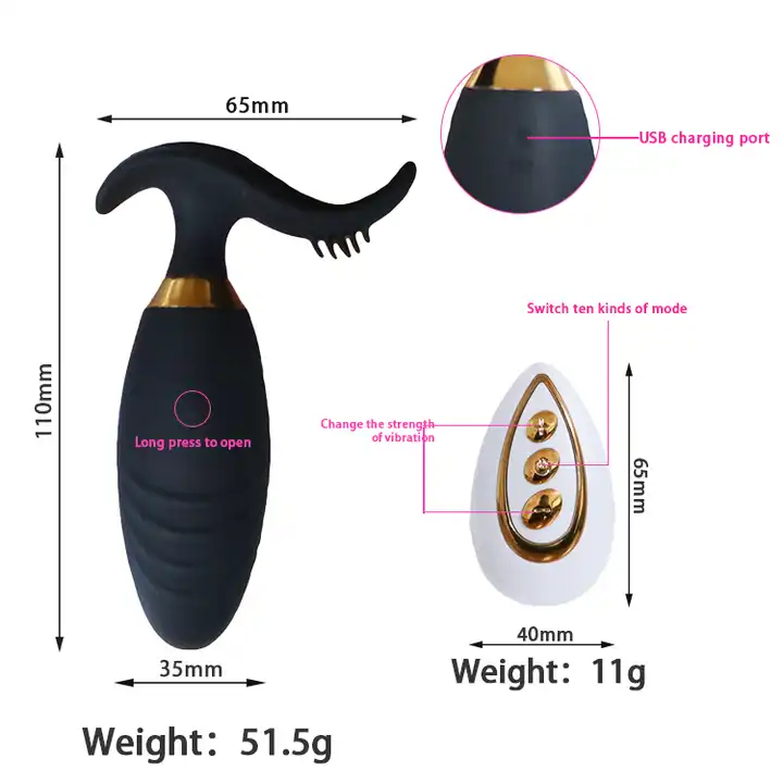Baoqi B25 Remote-Control G-Spot Egg Vibrator — photo 4