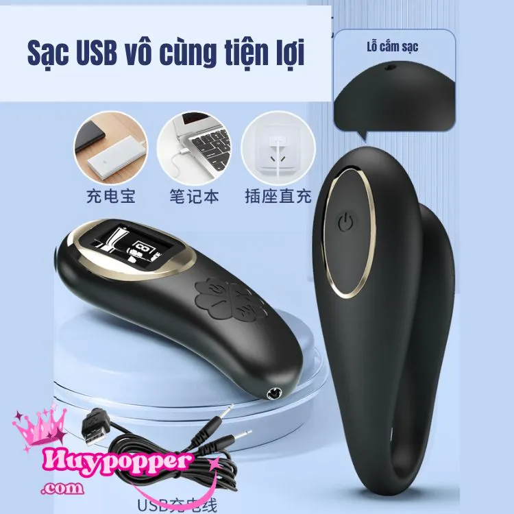 C LED Remote Control Dual Vibrating Egg Intimate Massager — photo 3
