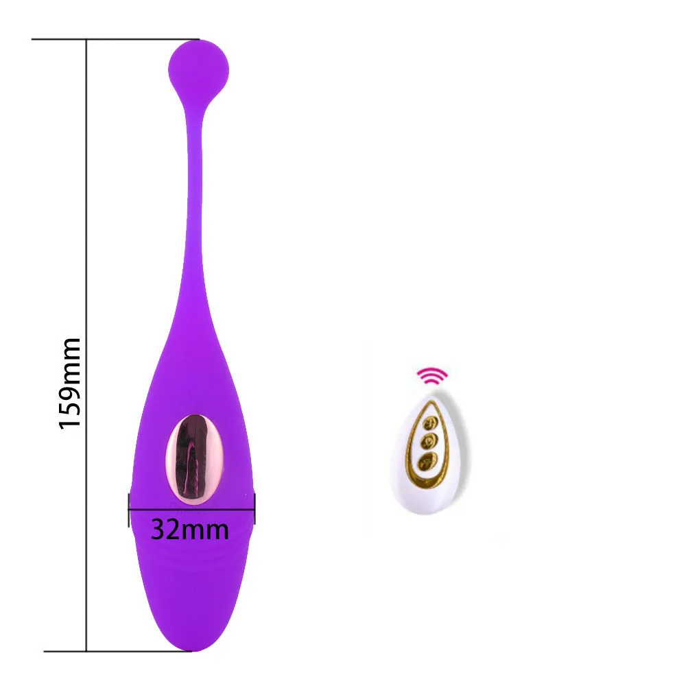 NongNoc Remote Control Egg Vibrator Pink Purple — photo 2