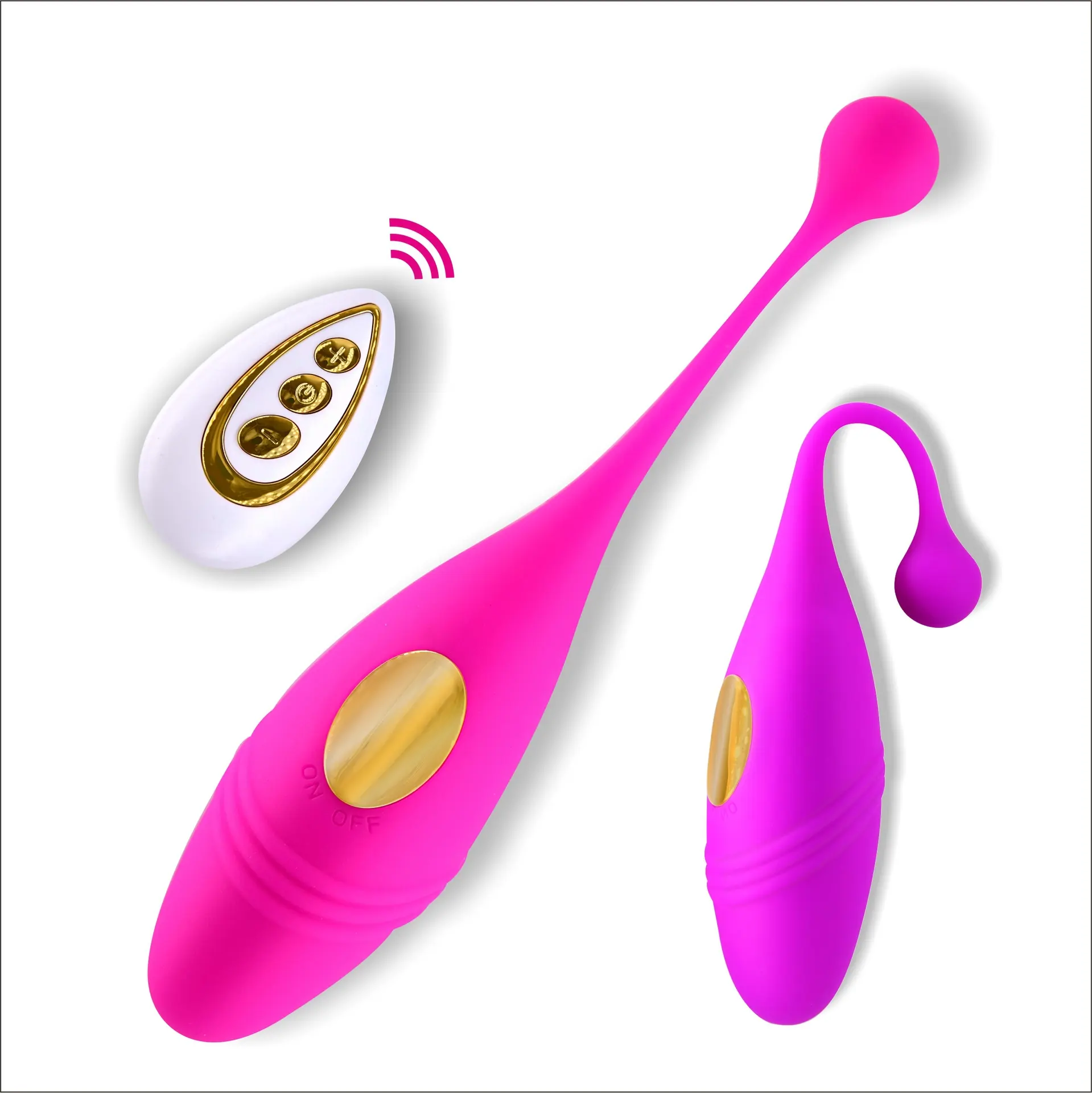 NongNoc Remote Control Egg Vibrator Pink Purple — photo 5
