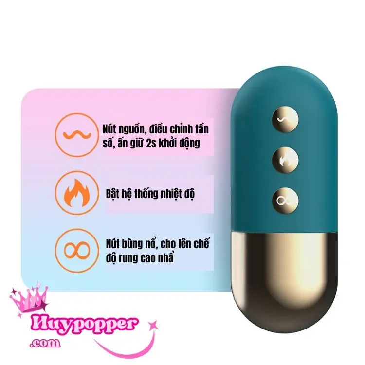 Isabella Remote Control Heating Vibrating Egg 42°C — photo 4