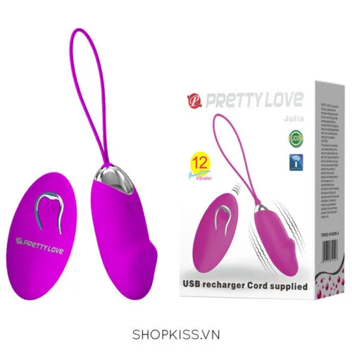 Julia Wireless Remote Love Egg Ultra Pleasure Vibrator — photo 2