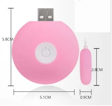 Mirai USB-Powered Mini Dual Vibrating Egg, Waterproof — photo 2