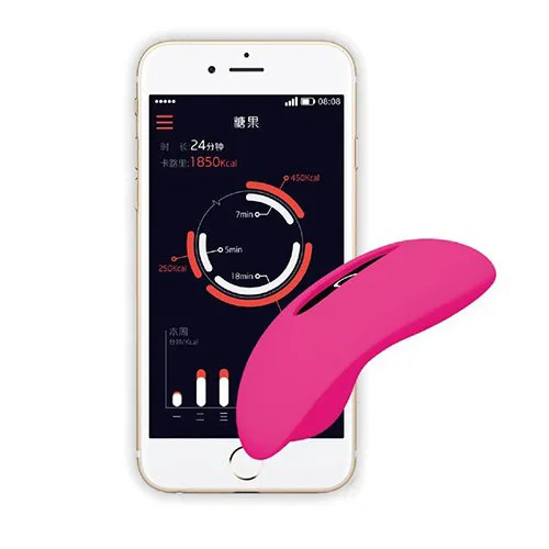 Candy Clip-On Vibrator 7 Speeds App Control Rechargeable — photo 3
