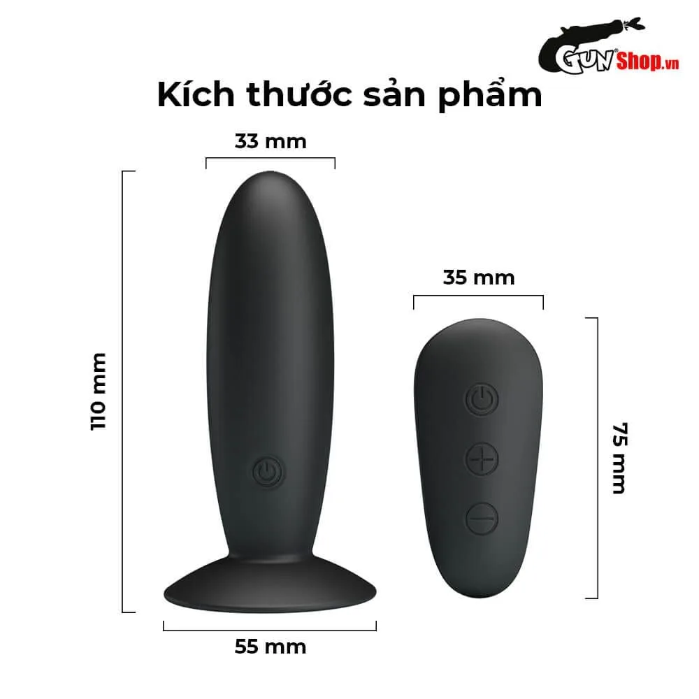 Mr.Play 45W Anal Vibrating Egg 12 Modes Suction Base Cozy Sex — photo 2