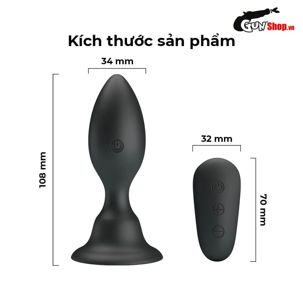 Mr.Play Suction Cup Base Anal Vibrator 76W - Powerful Stimulation — photo 2