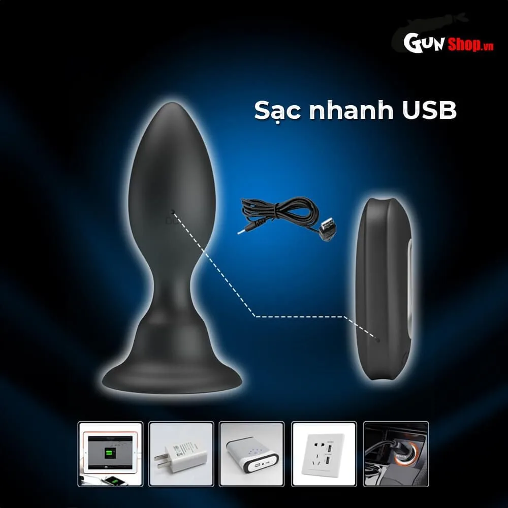 Mr.Play Suction Cup Base Anal Vibrator 76W - Powerful Stimulation — photo 7