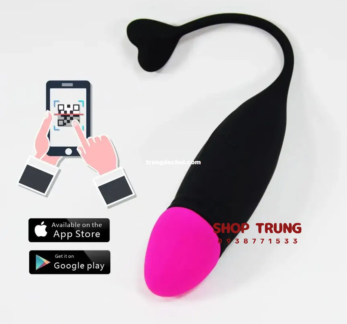 Penis Shaped Vibrating Egg 10 Mode Couples' Intimacy Toy — photo 2