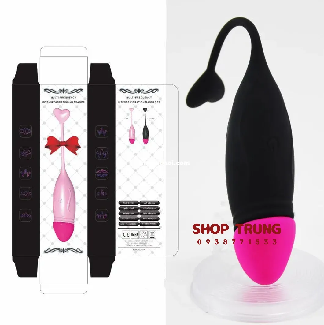 Penis Shaped Vibrating Egg 10 Mode Couples' Intimacy Toy — photo 4