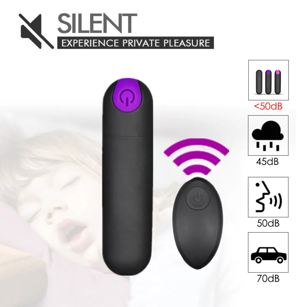 Remote Control Bullet Vibrator USB Rechargeable — photo 5