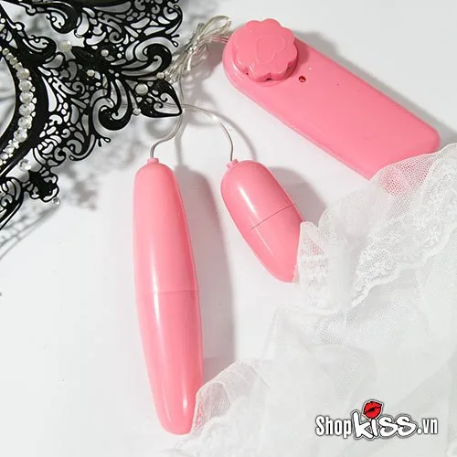 Pink Double Vibrating Egg Affordable Powerful Self-Pleasure Toy — photo 5