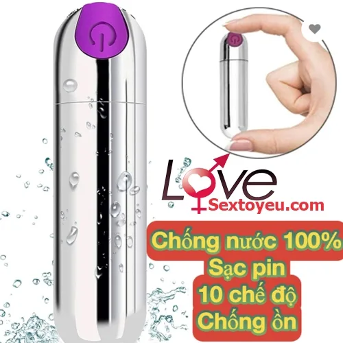 Mini Stainless Steel Rechargeable 10-Mode Vibrator — photo 3
