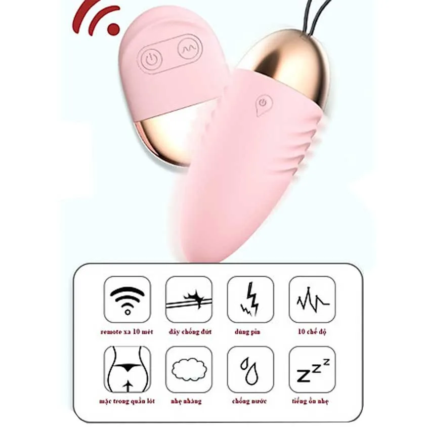 Wireless Remote Control Vibrator Egg – Compact & Stylish — photo 3