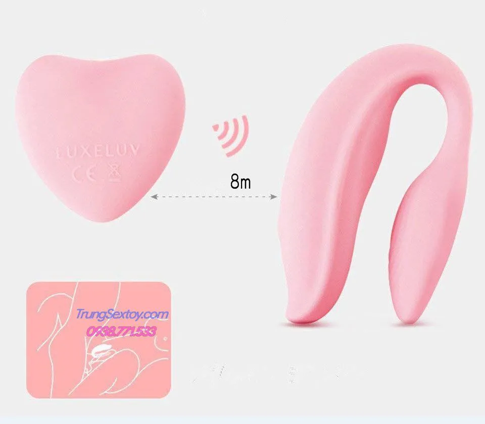 Love2U wireless double-ended vibrating egg for women — photo 2