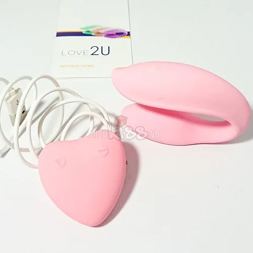 Love 2U Wireless Remote Egg Vibrator - Silicone G-Spot Stimulator — photo 5