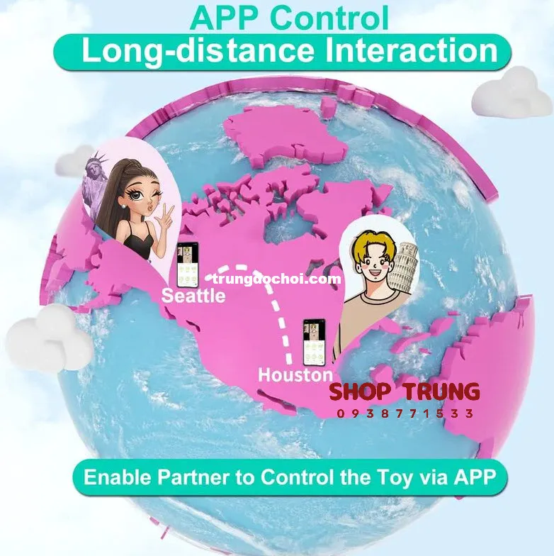 Little Tadpole App-Controlled 10 Mode Silent Silicone Vibrator — photo 2