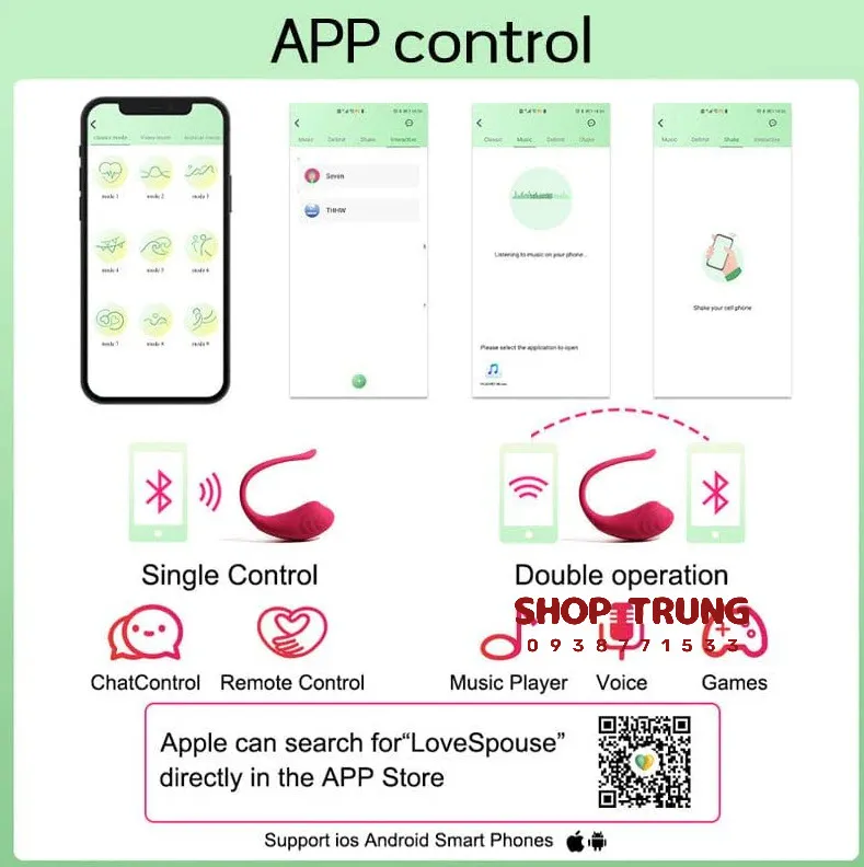 Little Tadpole App-Controlled 10 Mode Silent Silicone Vibrator — photo 6