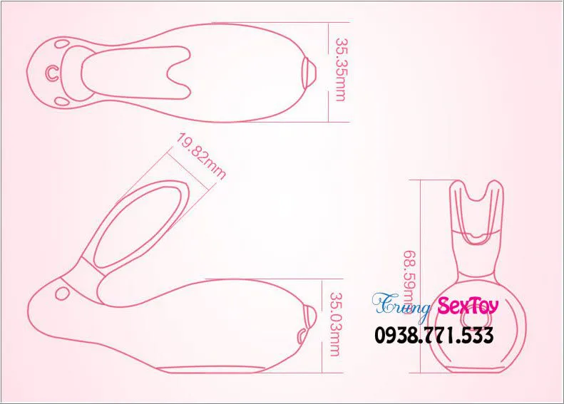 Luxeluv Rabbit 7C Mini Powerful Rabbit Vibrator Soft Touch — photo 6