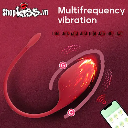 Cupid Succubus G-Spot Vibrating Egg with App Control — photo 4