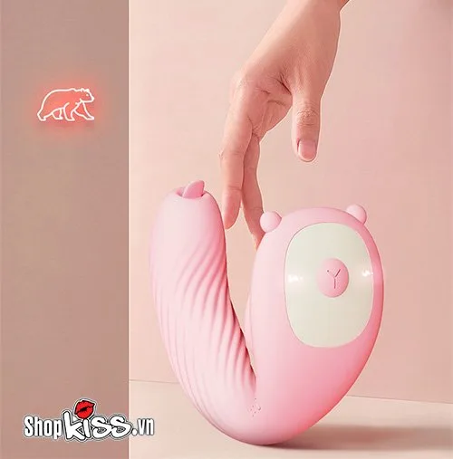 Adorable Bear G-Spot Clitoral Silicone Vibrating Egg — photo 5