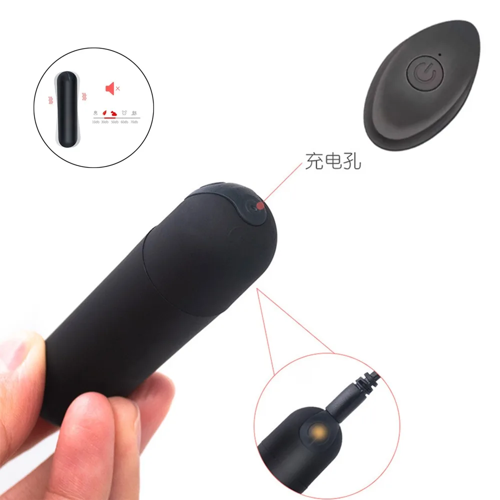 Mini Egg Vibrator 10 Modes Wireless Remote Rechargeable — photo 5