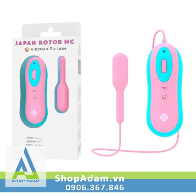 Japan Rotor MC Mini Vibrator 10 Modes Silicone Remote — photo 2