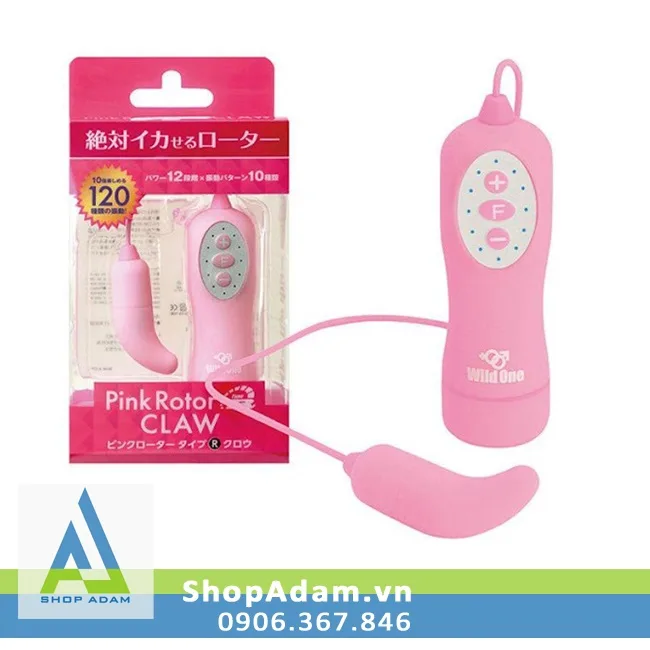 Pink Rotor Mini Egg Vibrator 120 Vibration Modes Japan — photo 4