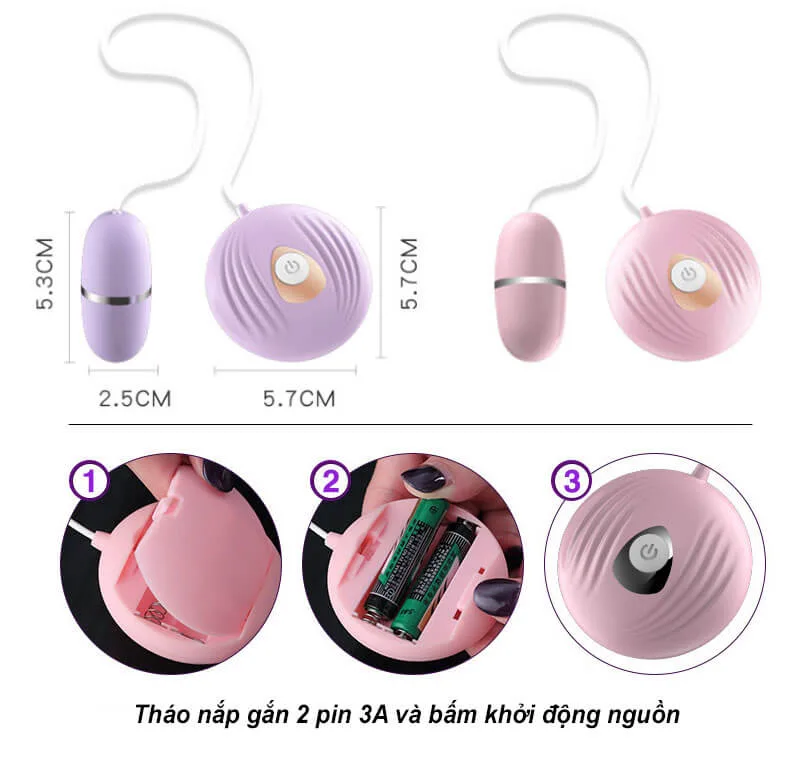 Vatine Mini Clam Shell Vibrating Egg 7 Modes Intense Pleasure — photo 3