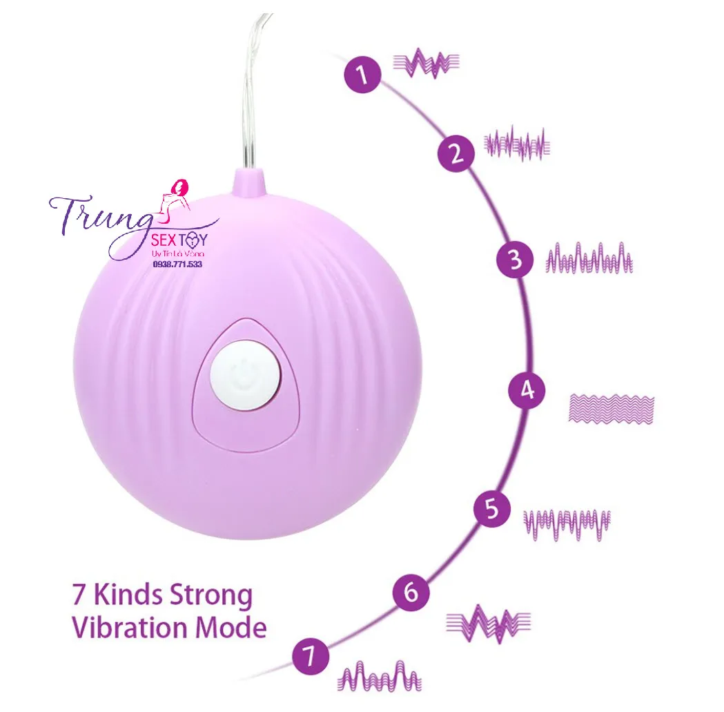 VATINE Mini Love Egg Pink Purple 7-Speed Vibrator — photo 5