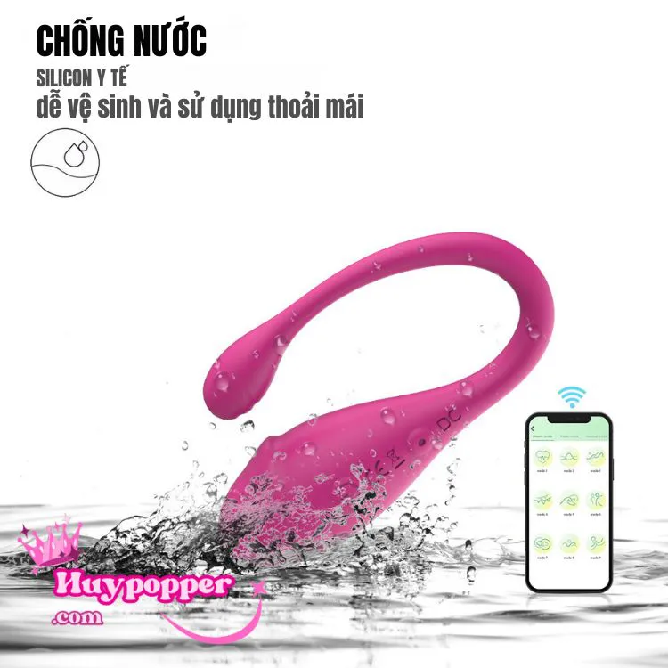 Tadpole Shaped App Remote Vibrating Waterproof Egg — photo 5