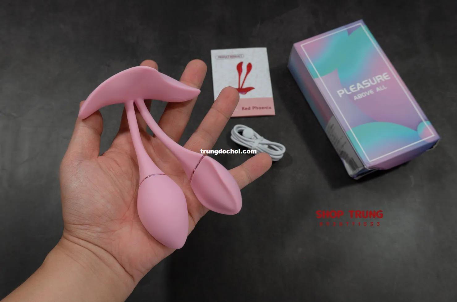 Pleasure Above All Remote Controlled App Silicone Vibrating Egg — photo 5