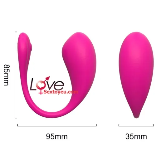 Lushy Super Strong App-Controlled Vibrating Egg 12 Rhythm Modes — photo 3